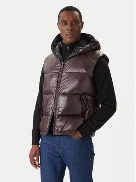 Save The Duck Save The Duck Жилет D80296M LOVE21 Коричневий Regular Fit