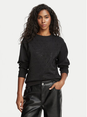 Guess Guess Суитшърт 184657 Черен Classic Fit