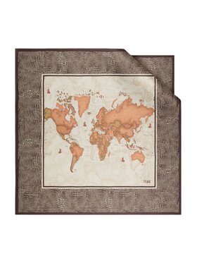 Alviero Martini Prima Classe Alviero Martini Prima Classe Foulard Maxi foulard 130x130 Marrone
