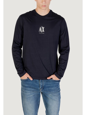 Armani Exchange Armani Exchange Longsleeve XM000364 AF12308 Niebieski Shirt Fit