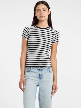 Guess Jeans Guess Jeans Top 179735 Czarny Classic Fit