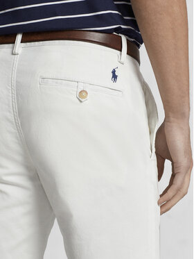 Polo Ralph Lauren Chino Hlače 710704176094 Bela Slim Fit