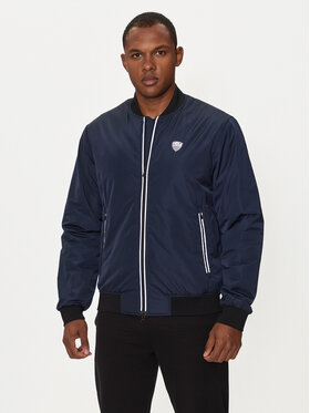 EA7 Emporio Armani EA7 Emporio Armani Bomber striukė 8NPB12 PN7LZ 1562 Tamsiai mėlyna Regular Fit