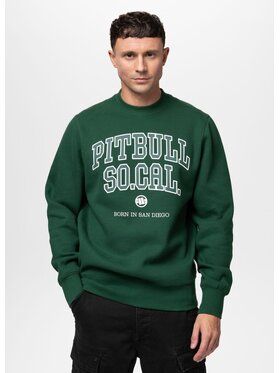 PITBULL PITBULL Bluza SO CAL Zielony Regular Fit