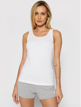 4F 4F Top NOSH4-TSD003 Biały Slim Fit