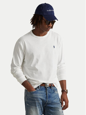 Polo Ralph Lauren Polo Ralph Lauren Majica dugih rukava 710970697002 Bijela Classic Fit