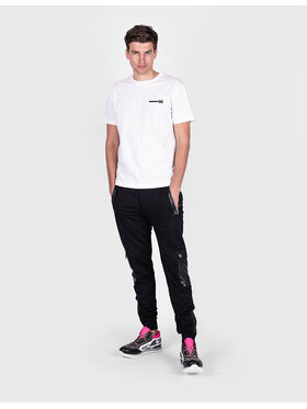 Les Hommes Les Hommes T-Shirt UHT214 700P | Typography T-Shirt Μαύρο Regular Fit