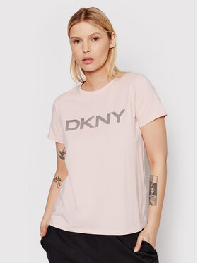 DKNY Sport DKNY Sport Marškinėliai DP1T6749 Rožinė Regular Fit