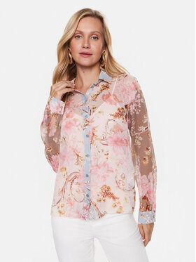 Liu Jo Liu Jo Cămașă CA3428 TS030 Roz Regular Fit