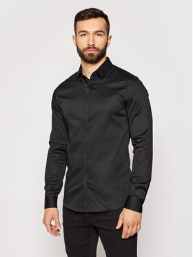 Armani Exchange Armani Exchange Koszula 8NZCBD ZN10Z 1200 Czarny Slim Fit