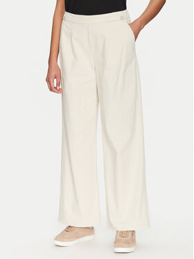 ONLY ONLY Spodnie materiałowe Stella 15338662 Beżowy Wide Leg