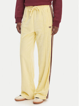 adidas adidas Спортивні штани Terry Towel Firebird KQ6662 Жовтий Loose Fit