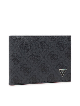 Guess Guess Portafoglio grande da uomo Vezzola Smart Billfold W C.P. SMEVZL LEA20 Grigio