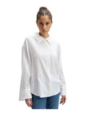 Lee Lee Koszula 112378892 Biały Relaxed Fit