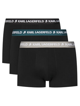 KARL LAGERFELD KARL LAGERFELD Набір з 3 пар боксерів A1M47021 Чорний
