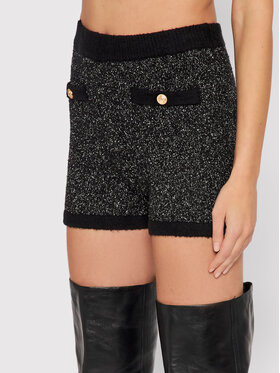 Guess Guess Szövet rövidnadrág Letitia W1BR62 Z2WM0 Fekete Regular Fit