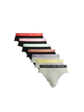 Calvin Klein Calvin Klein Slipy SLIPY MĘSKIE 7-PACK Czarny