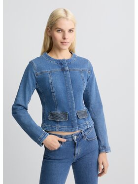 Liu Jo Liu Jo Kurtka jeansowa UA5136D444878835 Błękitny Regular Fit