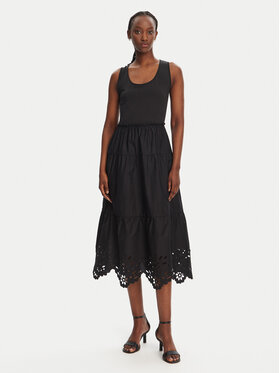 Liu Jo Liu Jo Sommerkleid WA5166 T4853 Schwarz Regular Fit