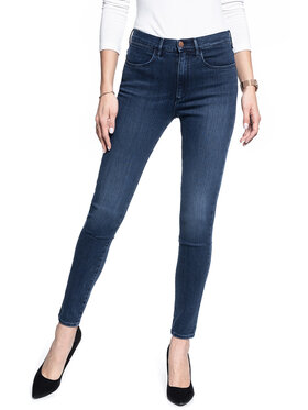 Wrangler Wrangler Jeans HIGH SKINNY Blu Skinny Fit