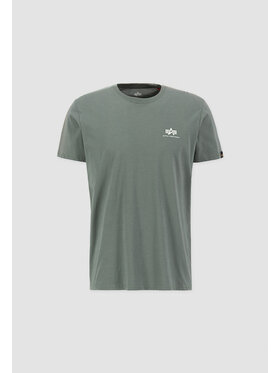 Alpha Industries Alpha Industries T-Shirt 188505 Zielony Regular Fit