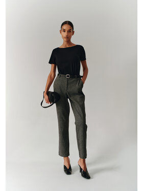 TATUUM TATUUM Bluzka MIKAJA Czarny Classic Fit