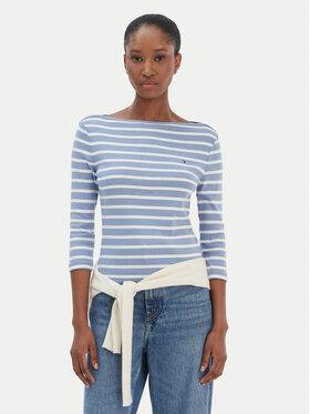 Tommy Hilfiger Tommy Hilfiger Bluza New Cody WW0WW40589 Svetlo modra Slim Fit