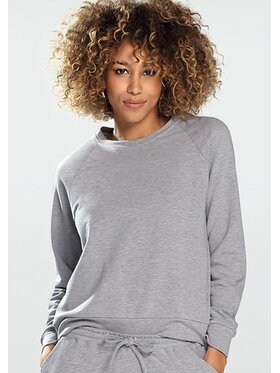 DKaren Sport DKaren Sport Bluza Wenezja Szary Slim Fit