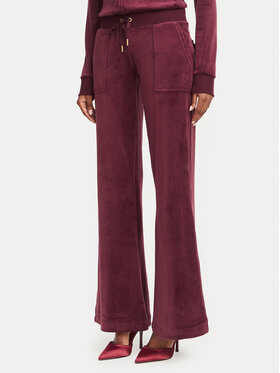 Juicy Couture Juicy Couture Sportinės kelnės Layla JCSEBJ001G Vyšninė Regular Fit