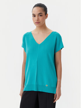 Luisa Spagnoli Luisa Spagnoli Sweter Caracalla 58686 Zielony Regular Fit