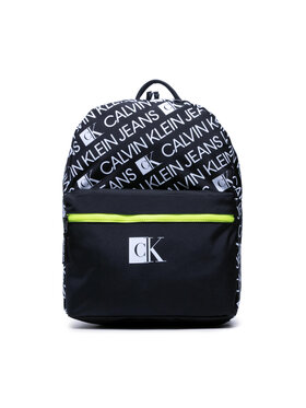 Calvin Klein Jeans Calvin Klein Jeans Раница Logo Aop Backpack IU0IU00236 Черен