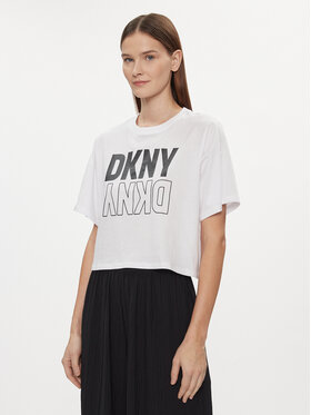 DKNY Sport DKNY Sport T-Shirt DP2T8559 Λευκό Relaxed Fit
