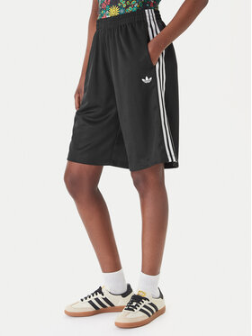 adidas adidas Szorty sportowe 3-Stripes Jaquard KD2911 Czarny Loose Fit