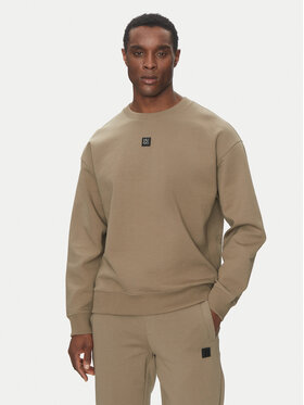HUGO HUGO Mikina Dettil 50533689 Hnědá Relaxed Fit