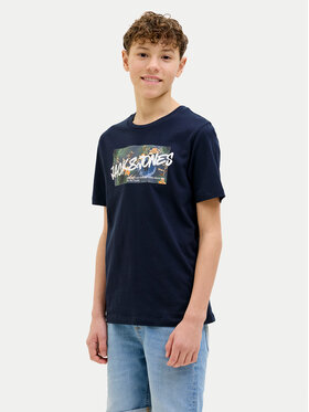 Jack&Jones Junior Jack&Jones Junior Tricou Hawaii 12269916 Bleumarin Standard Fit