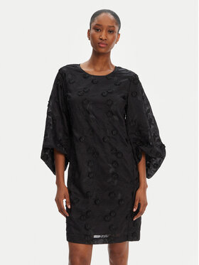 Munthe Munthe Ежедневна рокля Pansi 252131625225 Черен Regular Fit