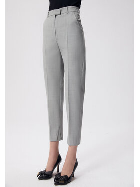 BIZUU BIZUU Spodnie damskie SEGRATE Szary Standard Fit