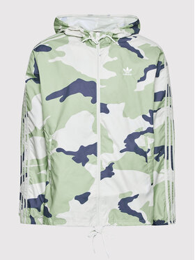 Adidas Prehodna Jakna Graphics Camo HF4877 Zelena Regular Fit