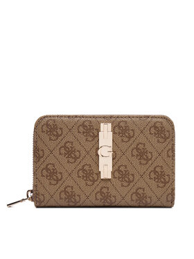 Guess Guess Pénztárca Yvonne Logo Slg SWSG23 78140 Sötét bézs