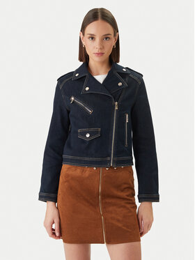 Morgan Morgan Kurtka jeansowa 261-VSOUBIA Granatowy Oversize
