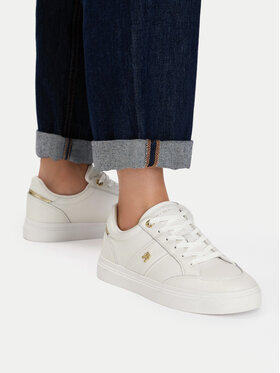Tommy Hilfiger Tommy Hilfiger Sneakers Th Feminine Cupsole FW0FW09600 Alb