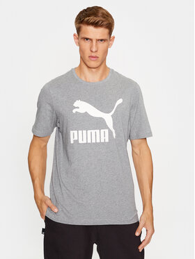 Puma Puma Футболка Classics Logo 530088 Сірий Regular Fit
