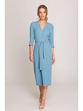 Stylove Stylove Abito da sera S396 Blu Premium Fit