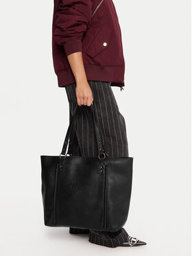 Pepe Jeans Pepe Jeans Дамска чанта Bellamie Code PL0300005 Черен
