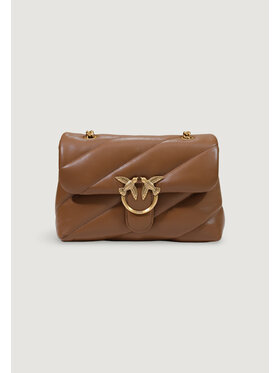 PINKO PINKO Torebka LOVE PUFF CLASSIC CL SHEEP NAPPA Brązowy
