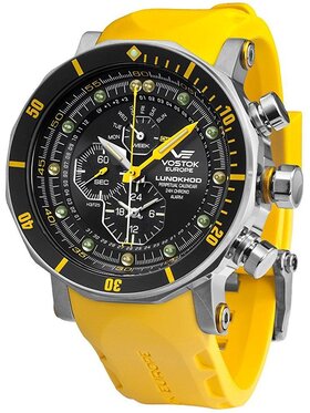 Vostok Europe Vostok Europe Zegarek YM86-620A505 Żółty