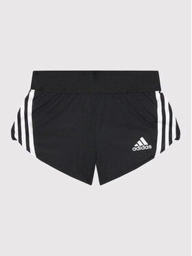 adidas adidas Szorty sportowe Aeroready Training 3-Stripes Knit HD4343 Czarny Regular Fit