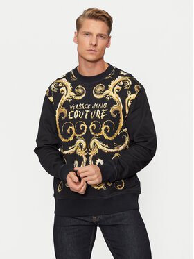 Versace Jeans Couture Versace Jeans Couture Mikina 77GAI3RB Čierna Regular Fit