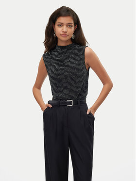 Vero Moda Vero Moda Top Lucy 10316749 Čierna Regular Fit