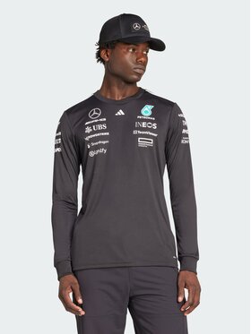 adidas adidas Longsleeve 148145 Czarny Slim Fit